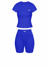 Load image into Gallery viewer, Blue Two piece
