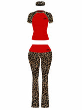 Load image into Gallery viewer, Red Leopard 3 Piece
