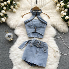 Load image into Gallery viewer, Lola Denim Two Piece Set
