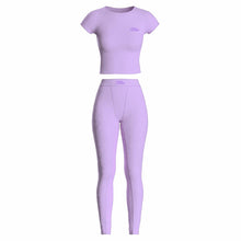 Load image into Gallery viewer, Purple two piece set
